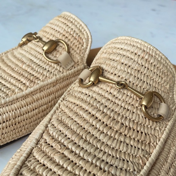 COPY - Gucci men’s straw slippers size 10 - Picture 6 of 10